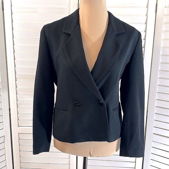 Talbots Wool Blazer Size 6P NWOT Classic 80s Vintage - Picture 3 of 14